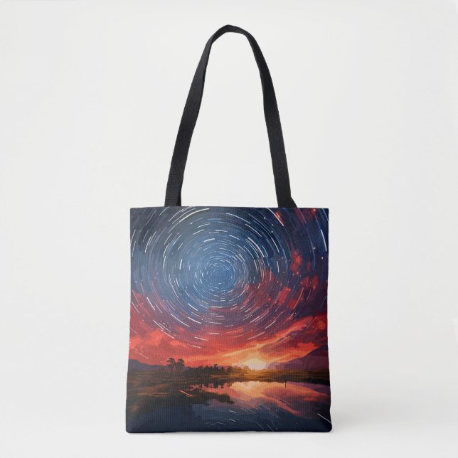 Cosmic Constellation Tote Bag (Front)
