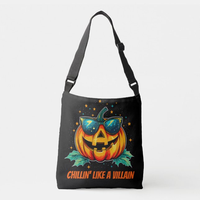 Cosmic Cool Jack-O-Space Crossbody Bag (Front)