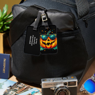 Cosmic Cool Jack-O-Space Luggage Tag