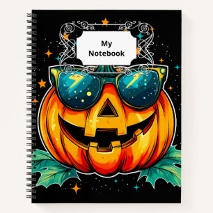 Cosmic Cool Jack-O-Space Notebook