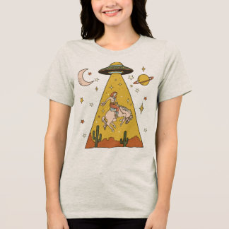 Cosmic Cowgirl Tri-Blend Shirt