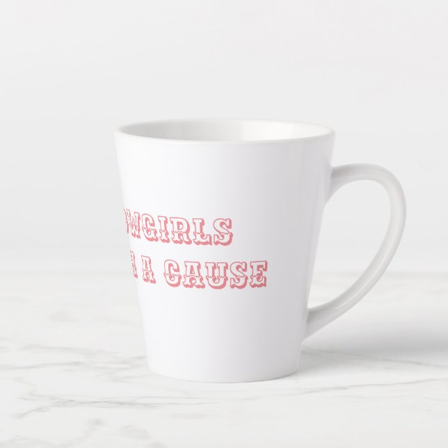 Cosmic Cowgirls - Rebels with a Cause Latte Mug (Right)