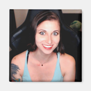 Cosmic Crazy Gamer Girlfriend Magnet