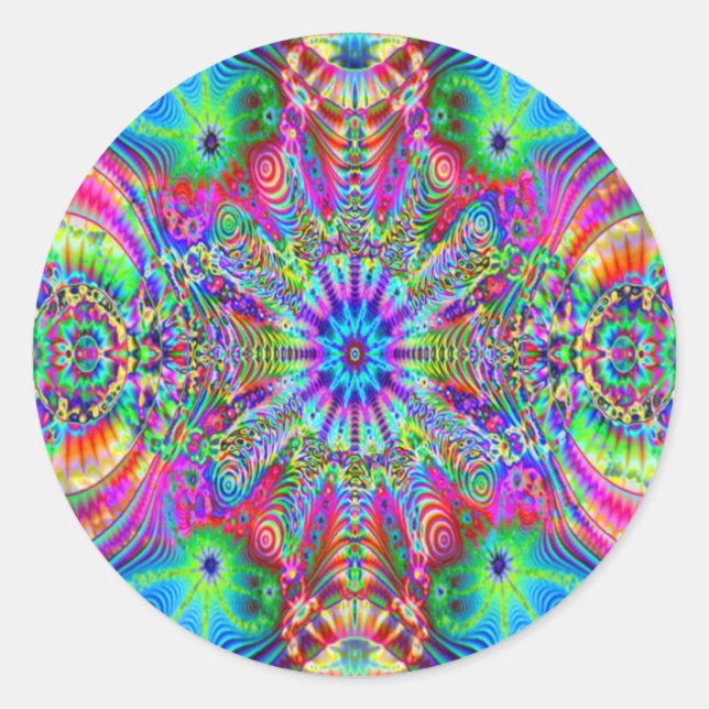 Cosmic Creatrip  - Psychedelic Sticker (Front)