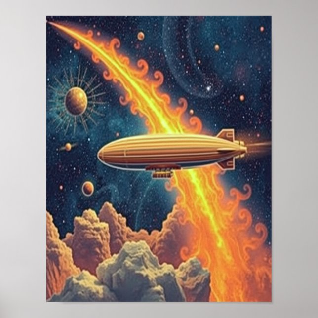 Cosmic Cruise Poster (Front)