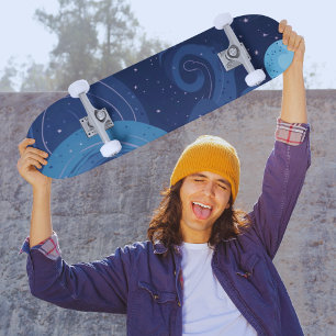 Cosmic Cruiser  Galaxy Style Skateboard