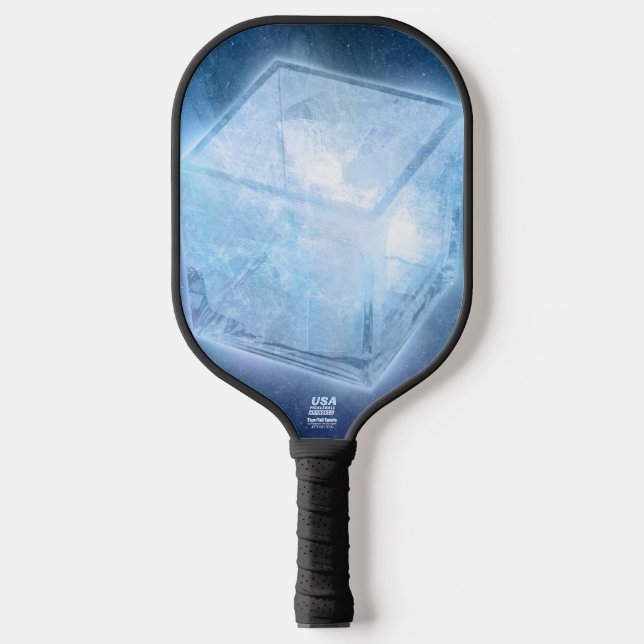Cosmic Cube Pickleball Paddle (Front)