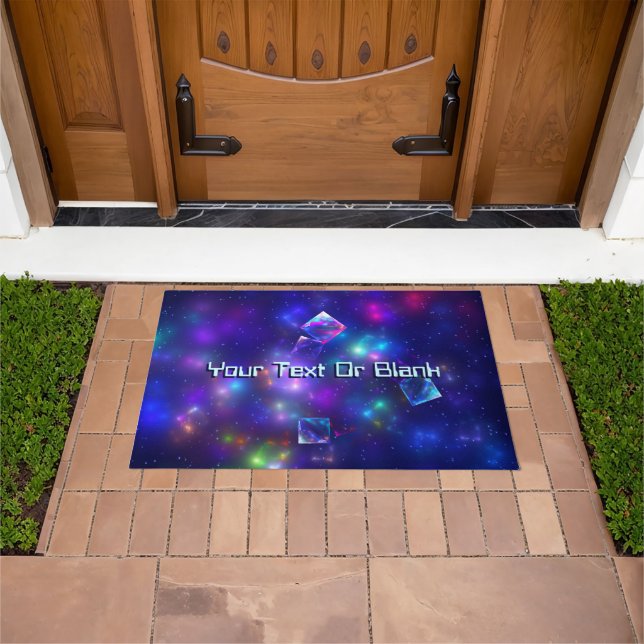 Cosmic Cubes Doormat (Outdoor)