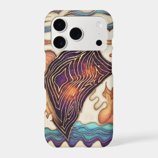 Cosmic Currents: Abstract Nebula Flow