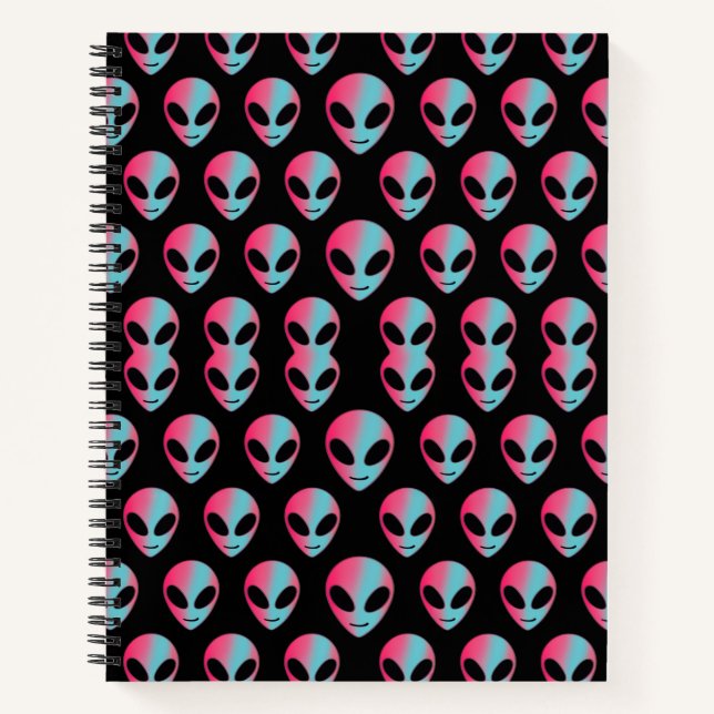 “Cosmic Cuties from Planet Sass” beams down an int Notebook (Front)