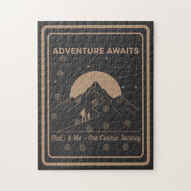 Cosmic Dad & Me Adventure Jigsaw Puzzle (Vertical)
