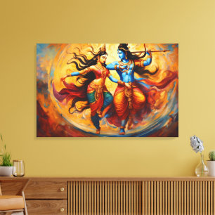 Cosmic Dance Canvas Print