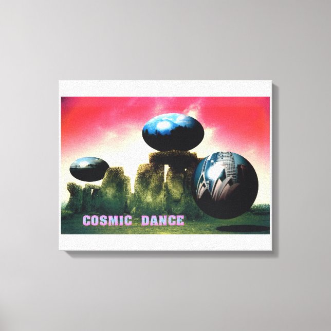 Cosmic Dance Canvas Print (Front)