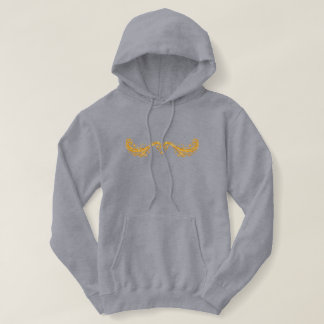 Cosmic Design Gold Galaxy Hoodie