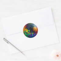 Cosmic Disco: Groovy Lino Cut Artwork