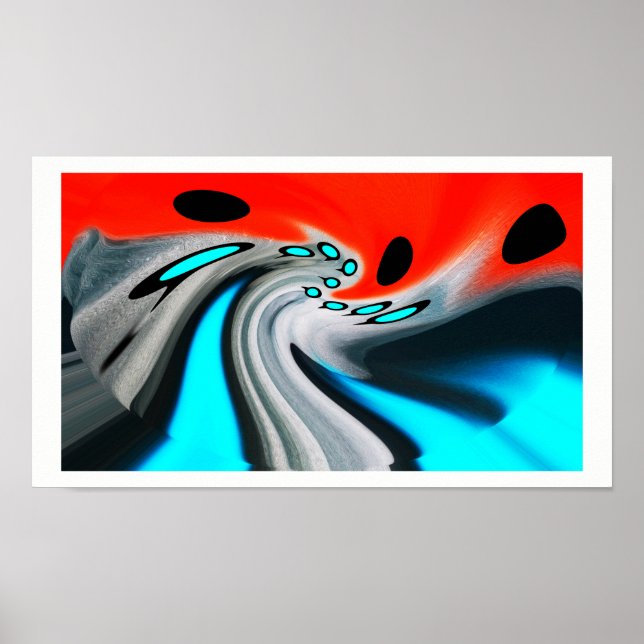 Cosmic distortion poster (Front)