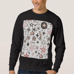 Cosmic Doodles: Stars and Comets Sweatshirt