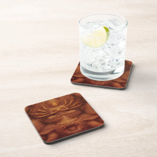 Cosmic Dragon Beverage Coaster