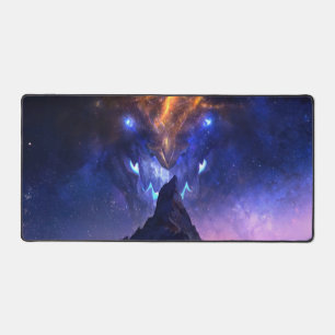 Cosmic Dragon Gaming Desk Mat   Customisable