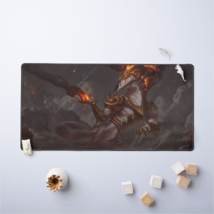 Cosmic Dragon Gaming Desk Mat   Customisable