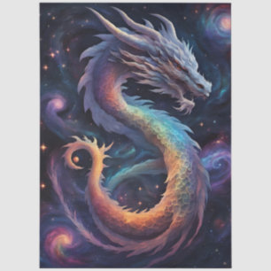 cosmic dragon tissue paper
