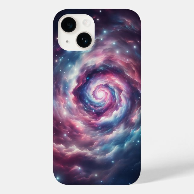 Cosmic Dream Galaxy Nebula Pink and Purple Starry  Case-Mate iPhone Case (Back)