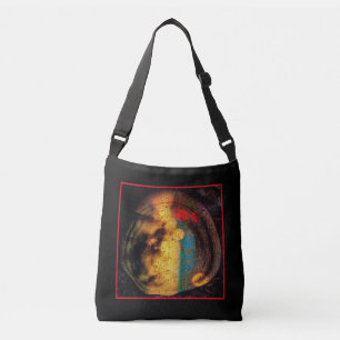 Cosmic Dream in Primary Colours Crossbody Bag