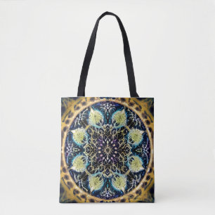 Cosmic Dreamcatcher AI Fantasy Digital Art Print Tote Bag