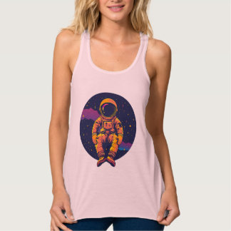 Cosmic Dreamer Astronaut T-Shirt – Explore Singlet
