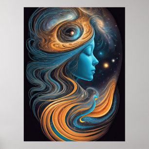 Cosmic Dreamer Poster