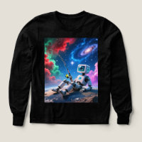 Cosmic Dreamer Robot – Fishing for Stars in Space"