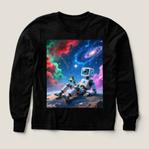 Cosmic Dreamer Robot – Fishing for Stars in Space"