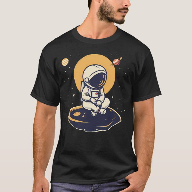 Cosmic Dreams Astronaut Adventures In Space Explor T-Shirt (Front)
