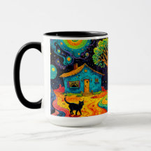 "Cosmic Dreamscape: Mystical Night" 