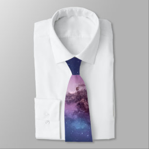 Cosmic Dreamscape Print (AI) Tie