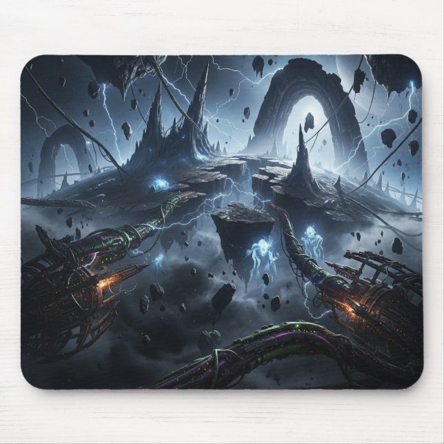 Cosmic Drift PC Setup Desk Mat Mousepad (Front)