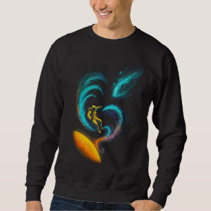 Cosmic Drift: Swirling Nebula Journey Sweatshirt