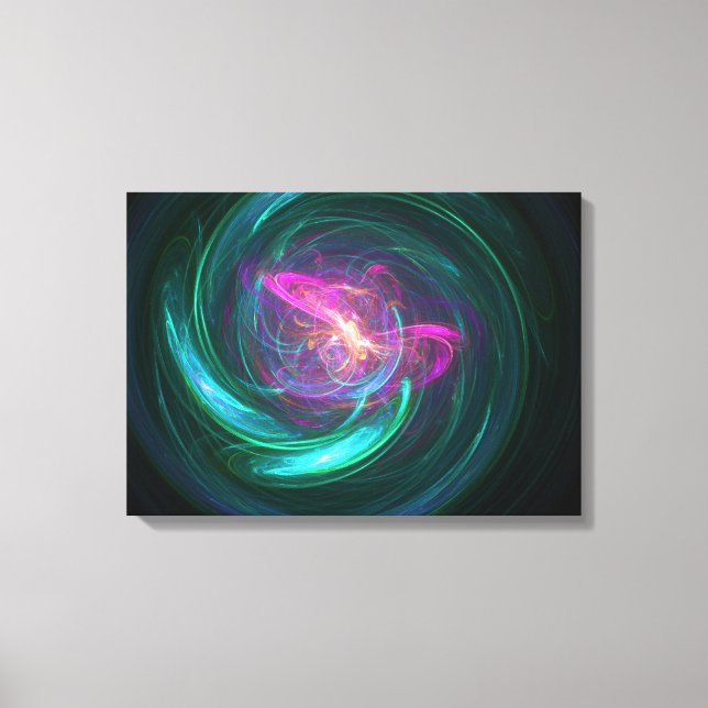 Cosmic Embryo Canvas Print (Front)