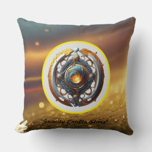 "Cosmic Embryo" Cushion