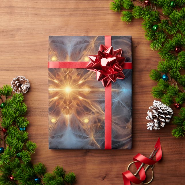 Cosmic Energy Cross Wrapping Paper (Holiday Gift)