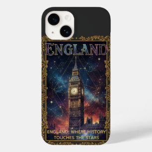 Cosmic England Big Ben Celestial Art Case-Mate iPhone 14 Case