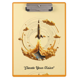 "Cosmic Exploration Unveiled" Clipboard