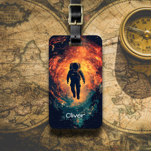 Cosmic Explorer Luggage Tag