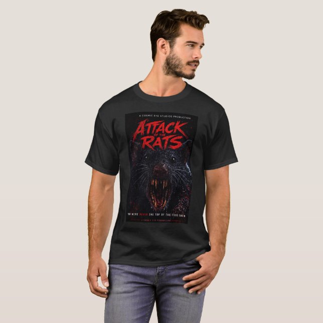 Cosmic Eye™ – Attack of the Rats “Predator” T-Shirt (Front Full)