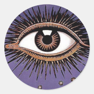Cosmic Eye Classic Round Sticker