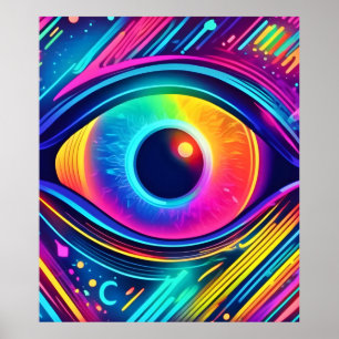 Cosmic Eye of Dreams Poster