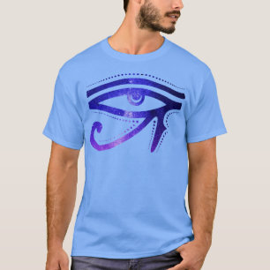 Cosmic Eye Of RA Egyptian Hieroglyph T-Shirt