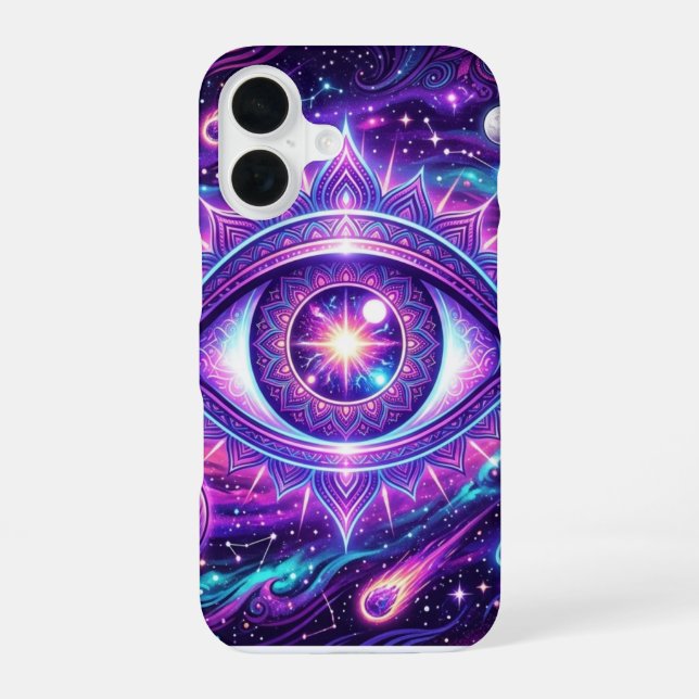 Cosmic Eye Phone Case – Mystical Space Vision Desi (Back)