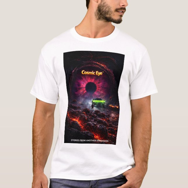 Cosmic Eye™ — “Stories From Another Dimension” T-Shirt (Front)