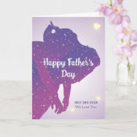 Cosmic Father's Day Silhouette Appreciation